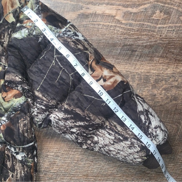 Browning RealTree Camouflage Puffer Coat Kids Size XL - Picture 2 of 13